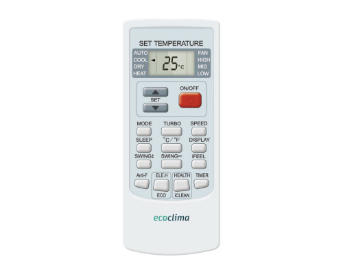 Кондиционер сплит-система Ecoclima Frost Line Inverter ECW/I-AX24/FB-4R1 / EC/I-AX24/F-4R1 инверторный ECW/I-AX24/FB-4R1/EC/I-AX24/F-4R1