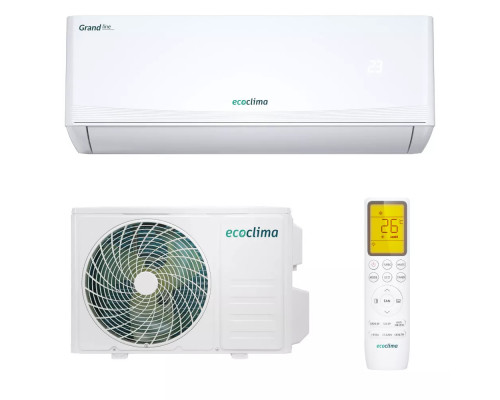 Кондиционер сплит-система Ecoclima Grand line Inverter ECW/I-TC09/AA-4R2 / EC/I-TC09/A-4R2 инверторный ECW/I-TC09/AA-4R2/EC/I-TC09/A-4R2