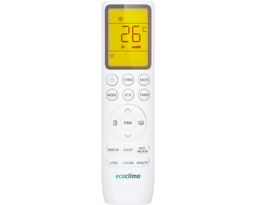 Настенный кондиционер Ecoclima ECW-TC09/AA-4R1 + EC-TC09/A-4R1, белый